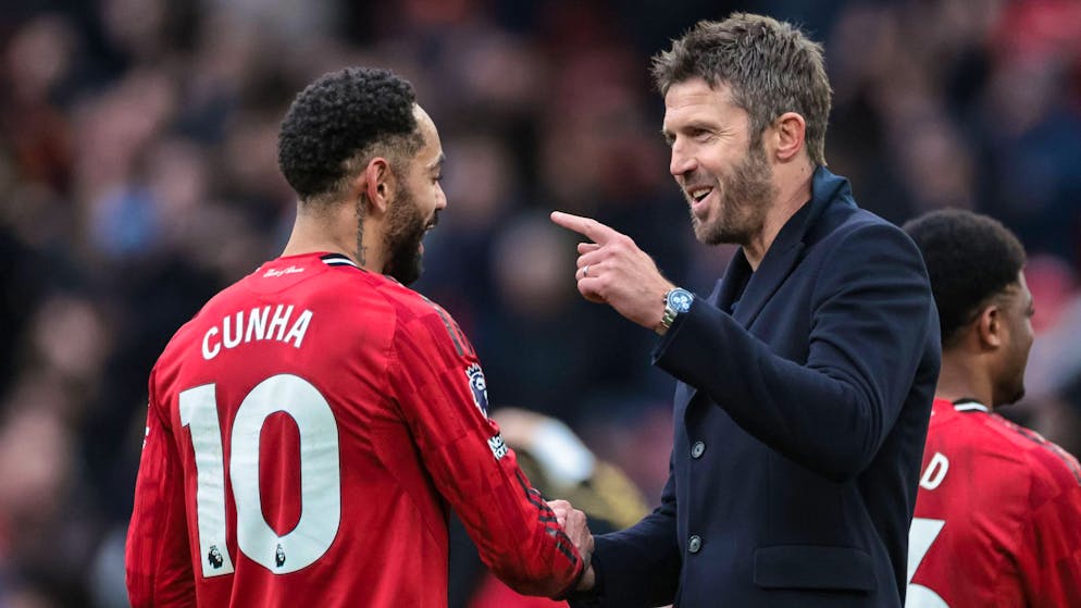 Premier League. Carrick führt ManUtd zum Derby-Sieg gegen City