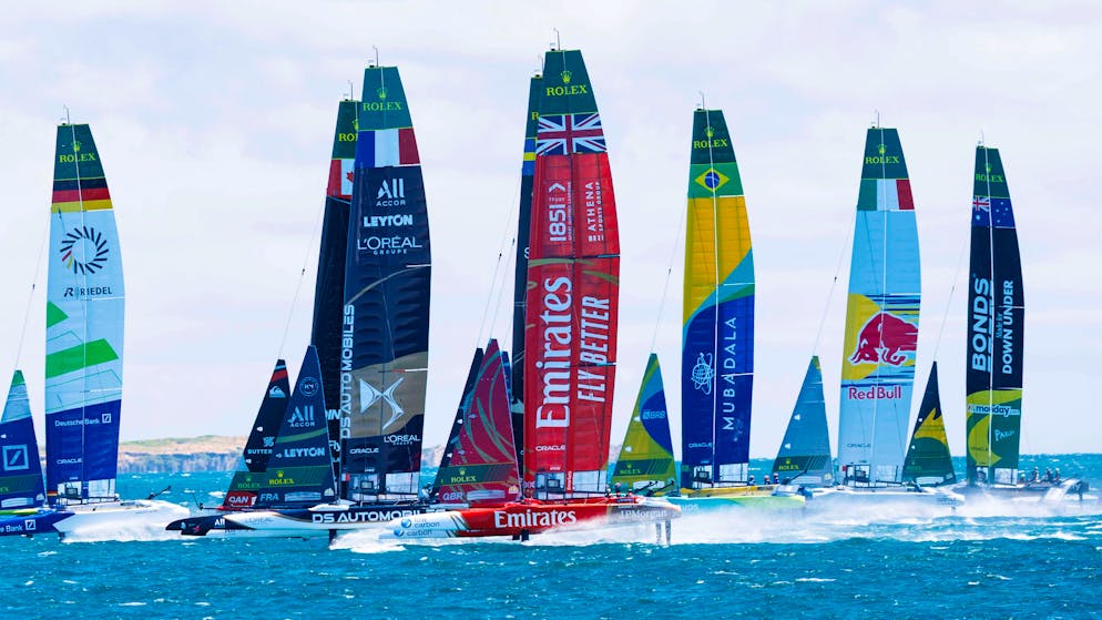 Die besten Segler der Welt kämpfen in Perth um den Sieg.