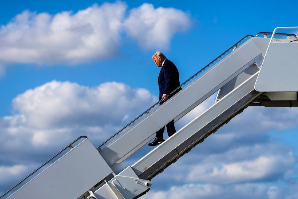 Grand défenseur du pétrole et du charbon, Donald Trump a enclenché depuis son retour au pouvoir une marche arrière toute en matière de climat (archives). 