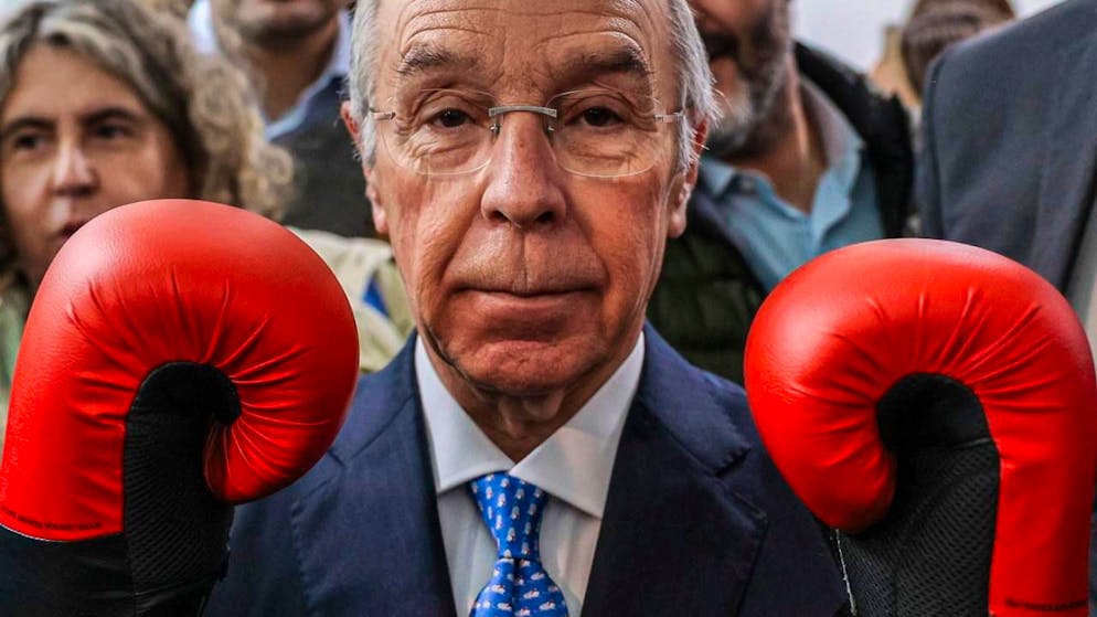 Luís Marques Mendes (68 anni) ha il sostegno della coalizione di governo (Alleanza democratica, di centro-destra). (Immagine d'archivio del 9 gennaio)