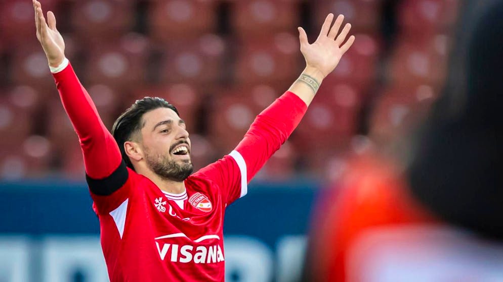 Kastriot Imeri gelang schon in der 9. Minute das 2:0 für den FC Thun