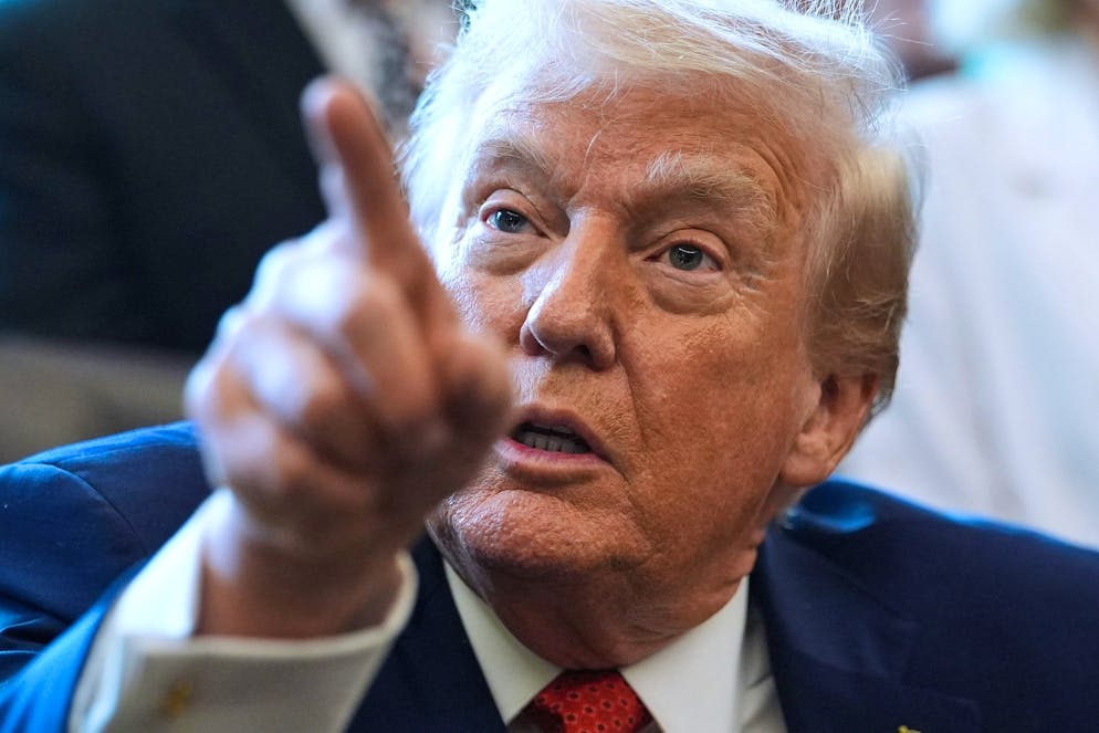 Trumps Kampfansage im Grönland-Streit: Was kann Europa tun? - Gallery. Trump beharrt auf seinen Anspruch auf Grönland. (Archivbild)