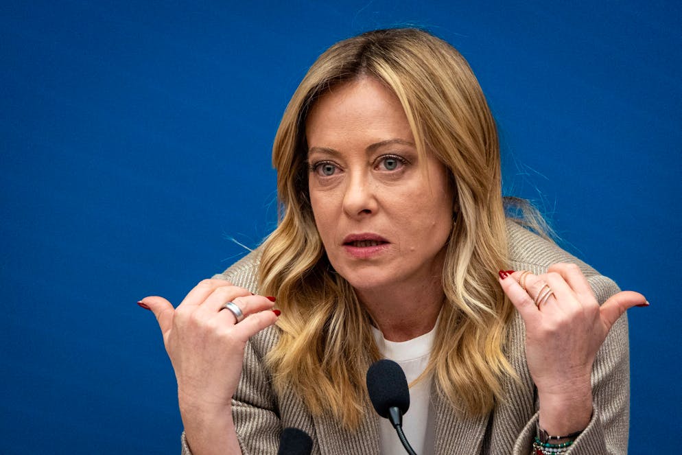 Italiens Ministerpräsidentin Giorgia Meloni.