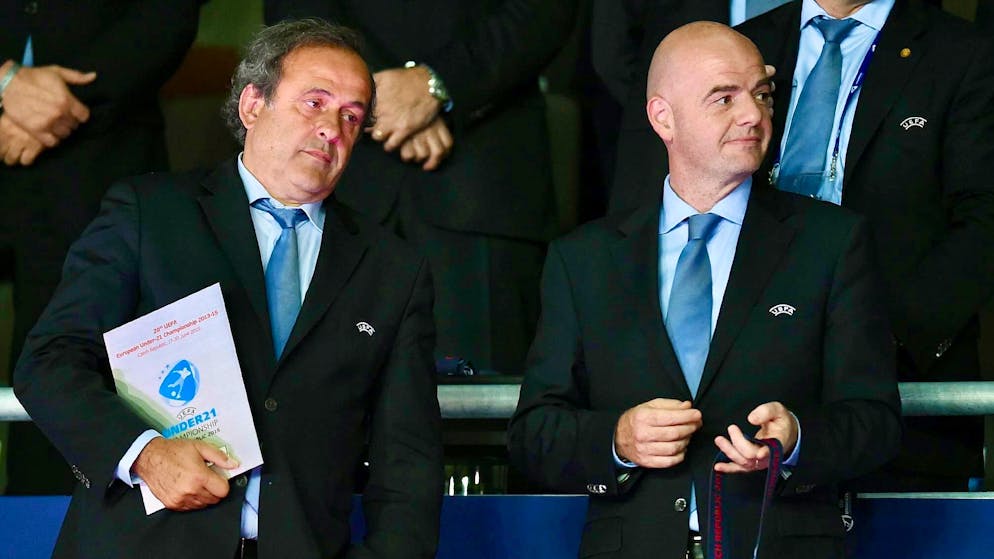 Michel Platini (ici en 2015 à l’UEFA) a violemment attaqué le président de la FIFA Gianni Infantino.