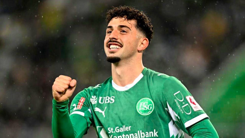 Shkelqim Vladi erzielte beim FC St. Gallen nur ein Tor