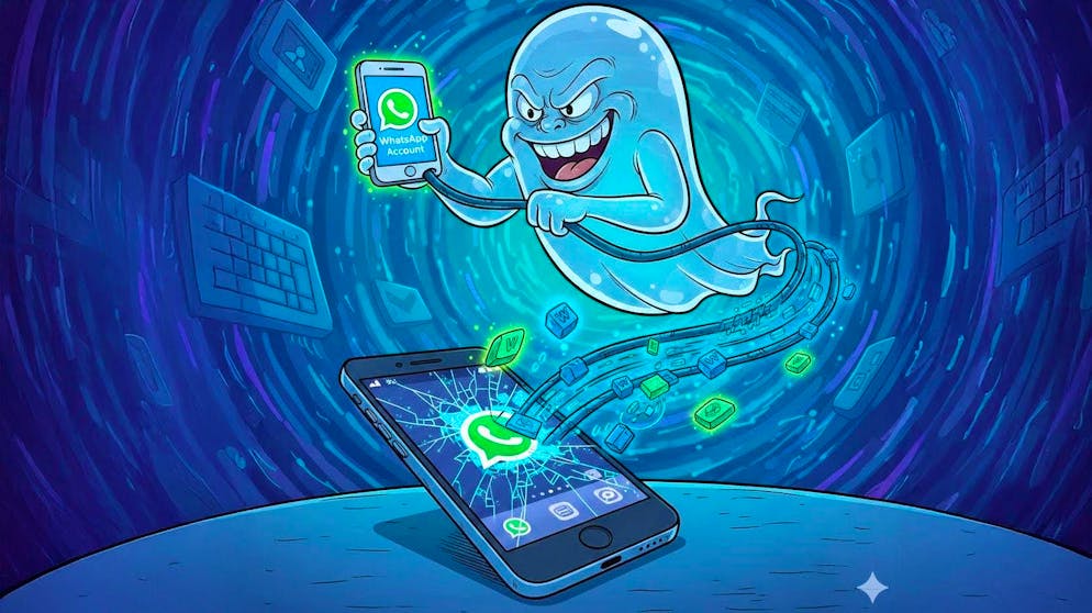 With "ghost pairing", fraudsters obtain data in the name of accounts that have already been hacked.