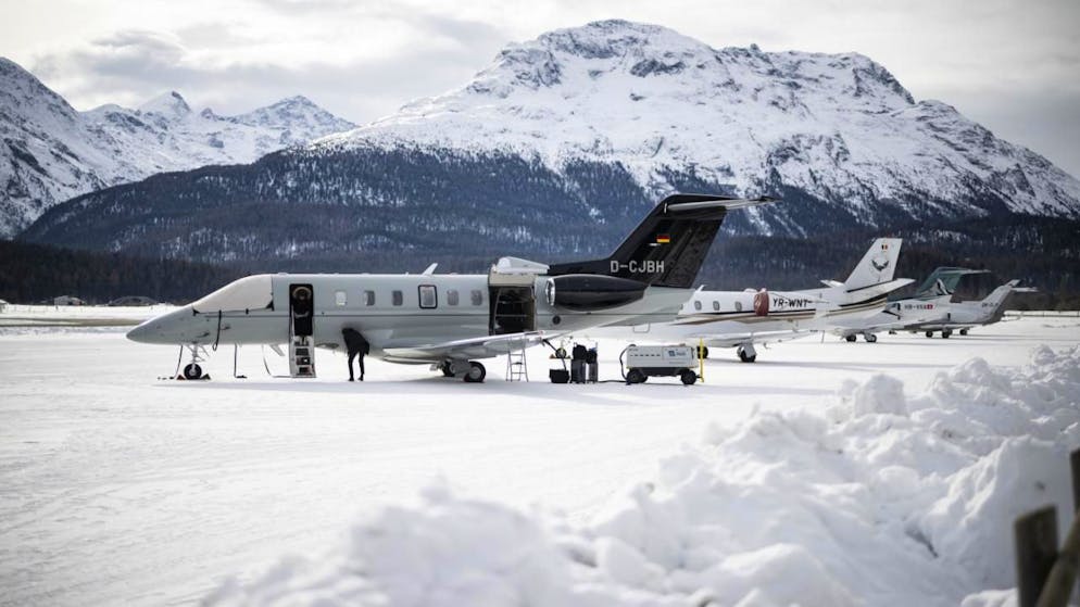 Forum economico. Per l'aeroporto di Samedan quella del WEF è «la settimana più tranquilla dell'inverno»