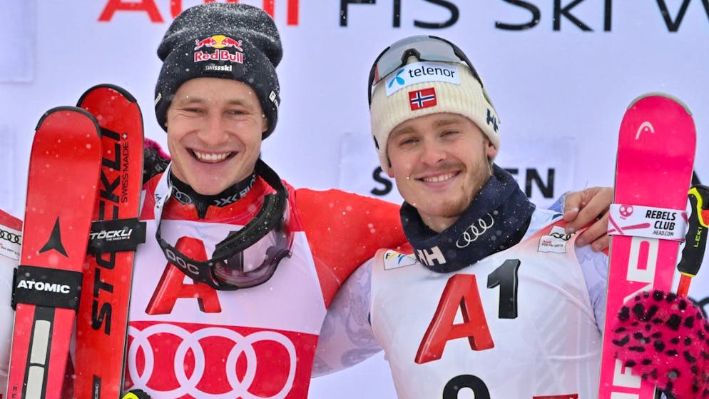 Schlagabtausch der Ski-Stars. Odermatt kontert McGrath: «Am Slalom-Sonntag gibt es immer ein freies Zimmer für dich»