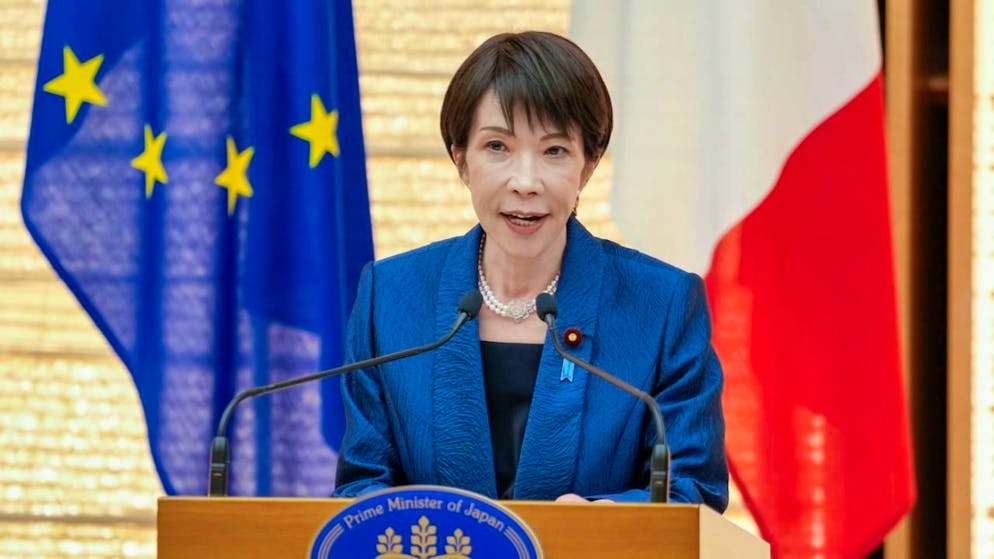 Sanae Takaichi intende sfruttare l'attuale tasso di popolarità superiore al 60%. (Foto d'archivio)