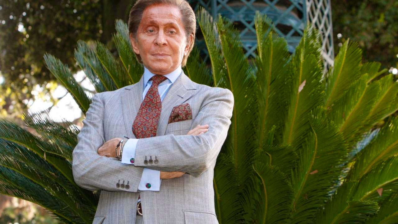 Latest news. Italian fashion designer Valentino is dead