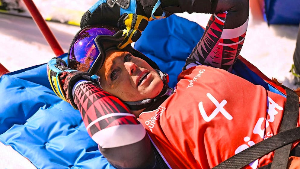 Crashed heavily at the Italian Championships: Federica Brignone. (archive picture)