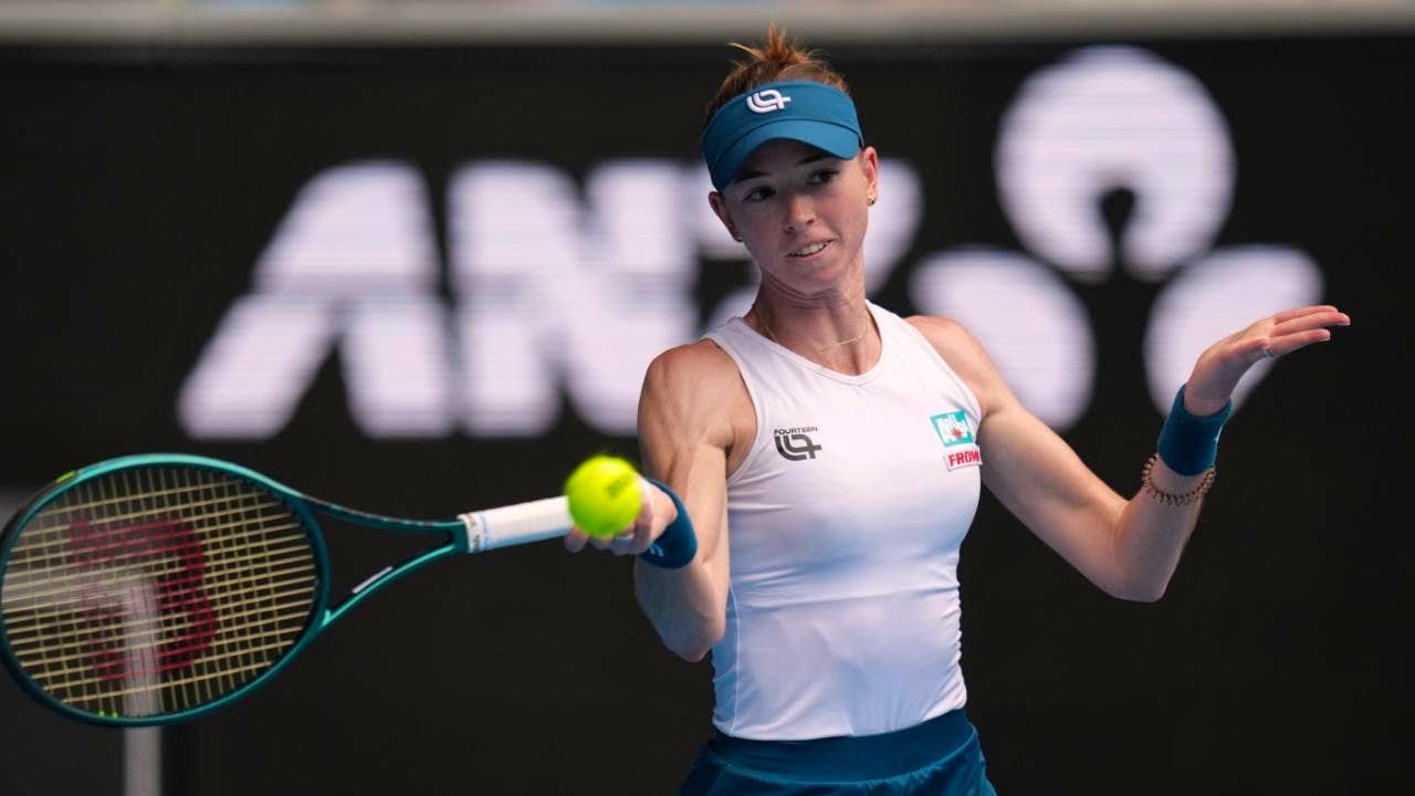 Australian Open. Waltert has no chance against Anisimova