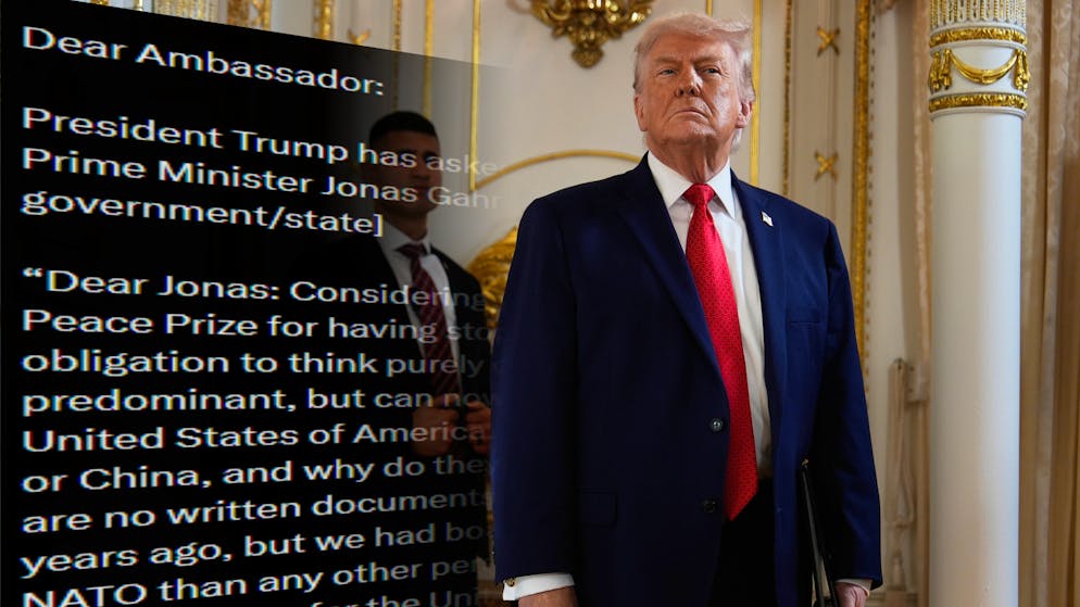 In a letter to the Norwegian Prime Minister. Trump now openly threatens - 