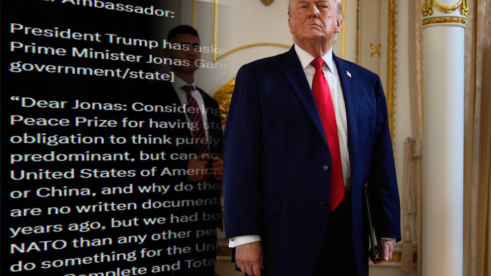 In a letter to the Norwegian Prime Minister. Trump now openly threatens - 