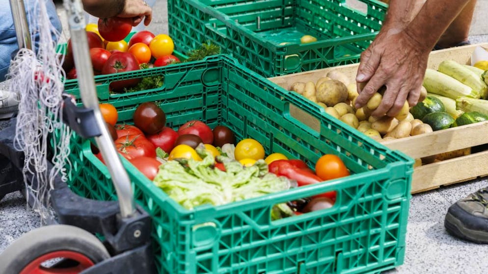 Les denrées alimentaires sauvées ont bénéficié à des personnes en situation de précarité dans toute la Suisse. (image symbolique)