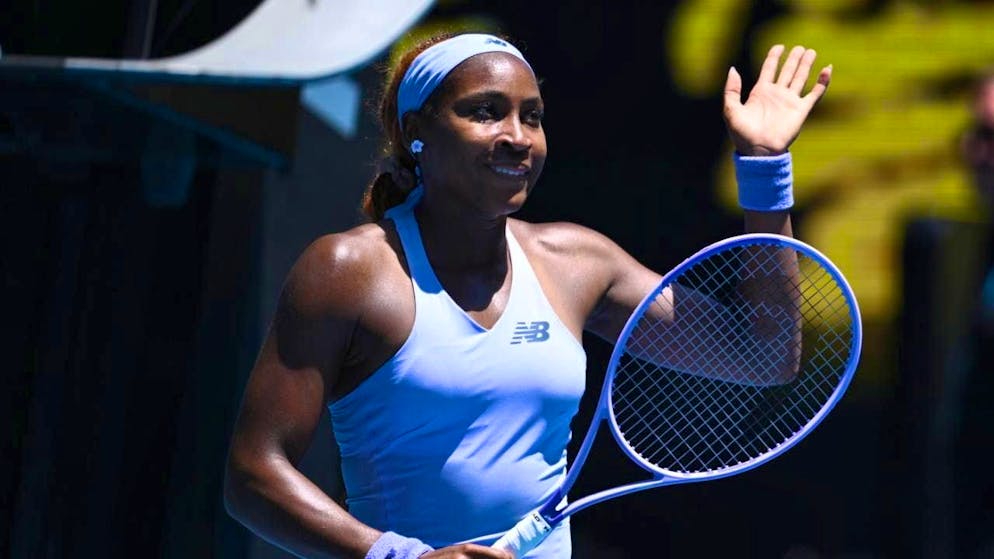 Relaxed start in Australia: French Open winner Coco Gauff