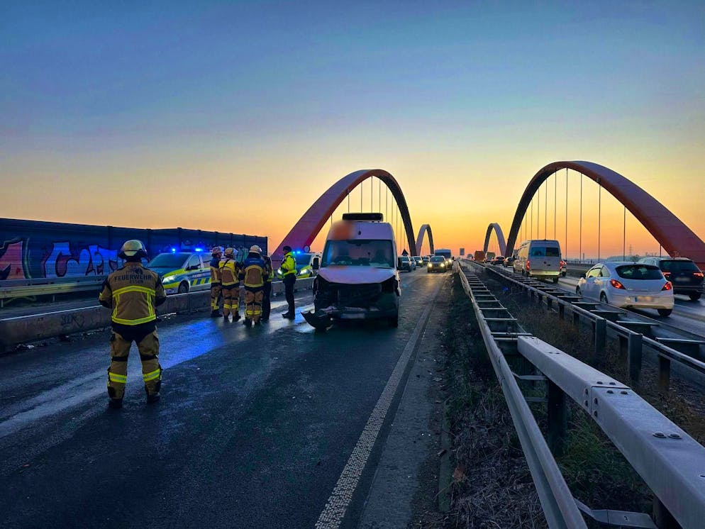 The highway had to be completely closed.