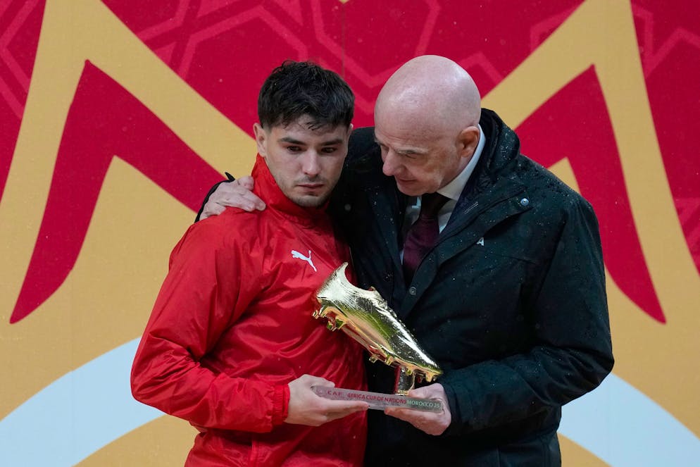 «Le cœur brisé»: la douleur de Brahim Diaz (à gauche) après la finale.