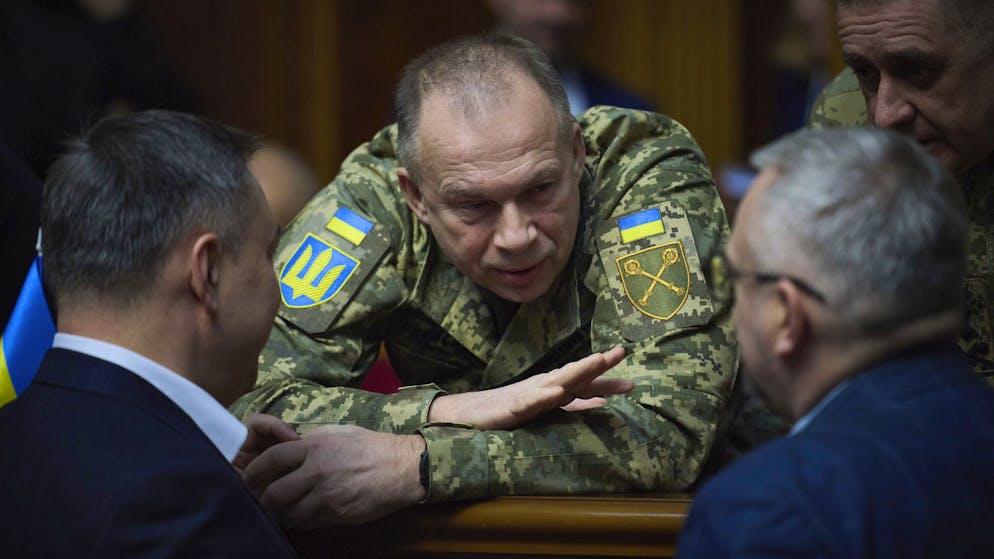 Der ukrainische Oberbefehlshaber Olexander Syrskyj. (Archivbild)