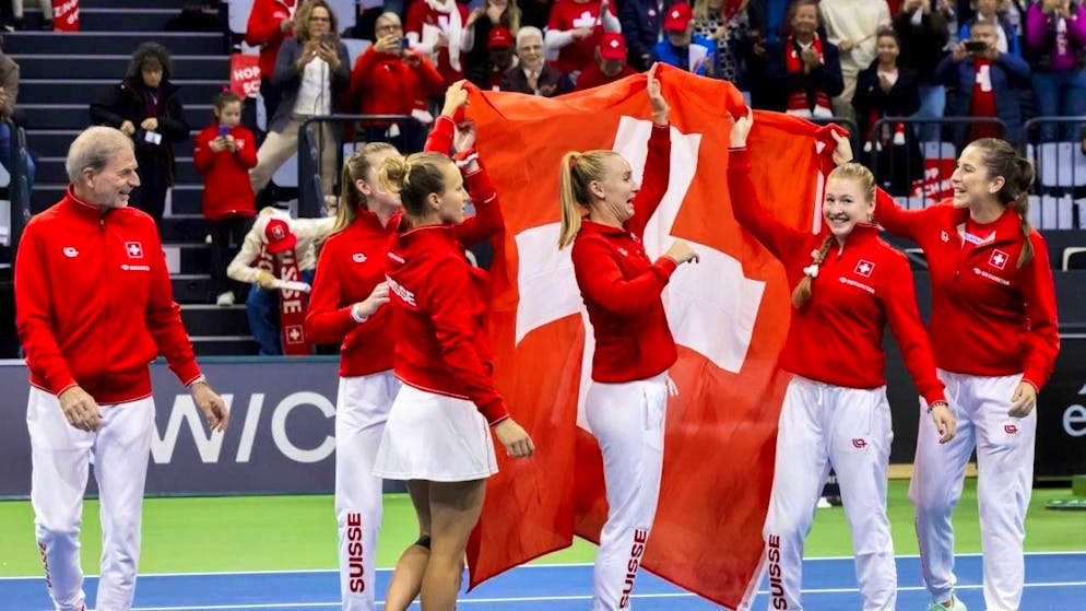 The Swiss team will face a difficult task against the Czech Republic in the Billie Jean King Cup.