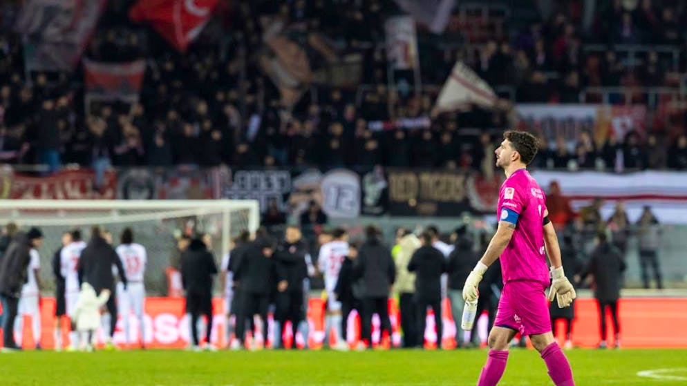 L'incidente è avvenuto nel corso dell'incontro di mercoledì scorso tra Sion e Winterthur.