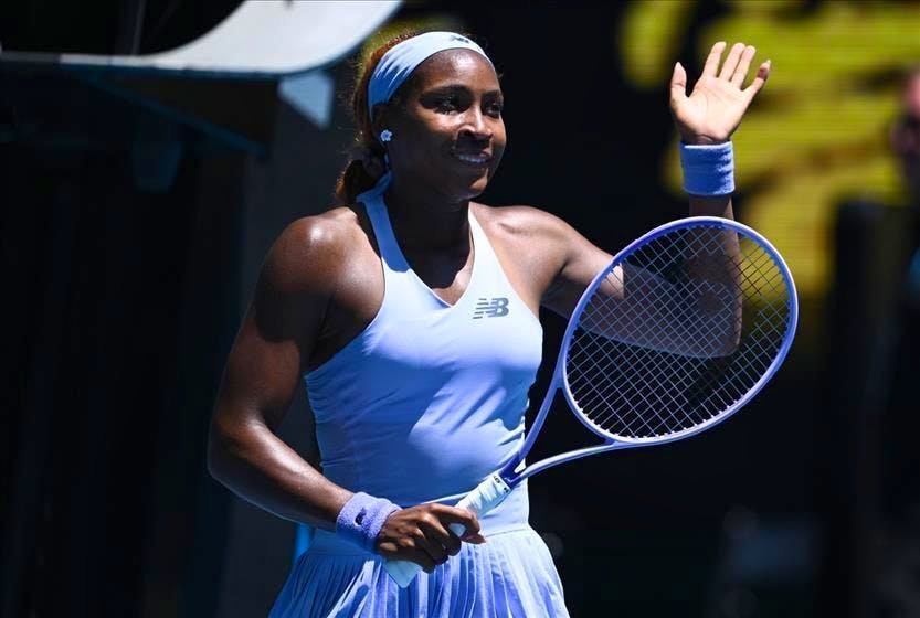 Tennis. AO, avanzano Gauff e Pegula