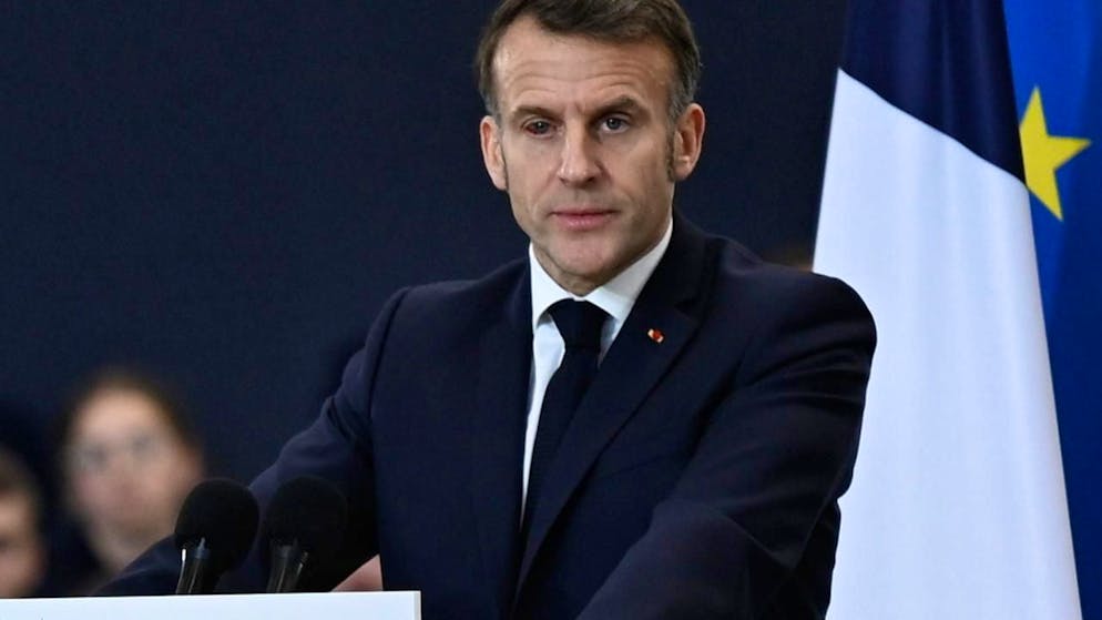 Il presidente francese Emmanuel Macron