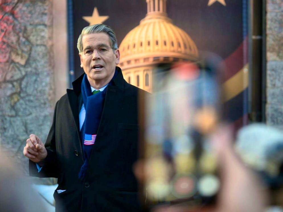 US Secretary of the Treasury Scott Bessent was delighted to be back in Switzerland.