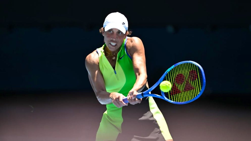 Australian Open. Madison Keys wins after 0:4 and fending off set points