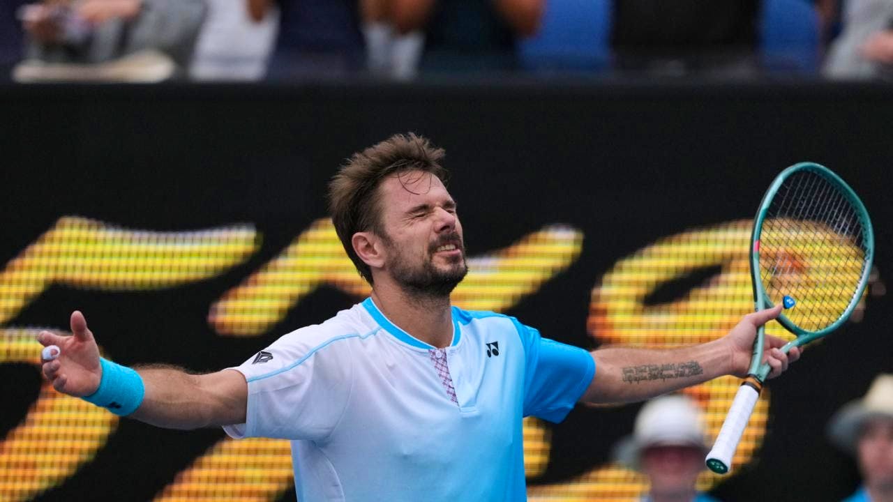 Australian Open. The best Wawrinka there is