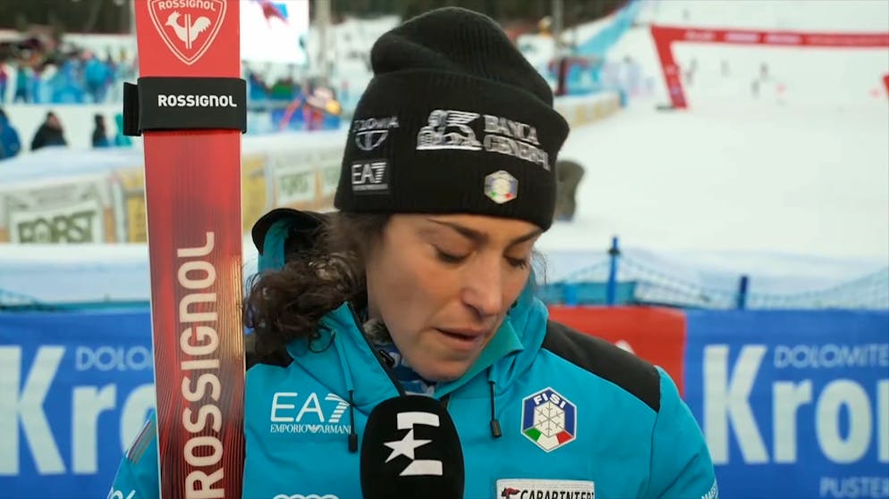 300 Tage nach Horror-Verletzung. Brignone bricht nach Traum-Comeback in Tränen aus