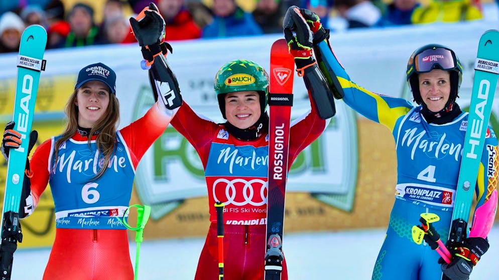 Géant de Kronplatz. Camille Rast s’offre un nouveau podium ! Julia Scheib impériale