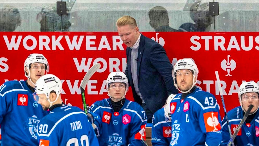 Will EVZ coach Michael Liniger succeed in shaking his team awake?