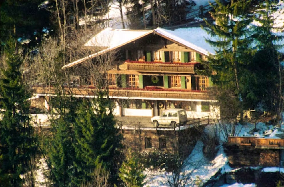Lo chalet a Gstaad di Valentino