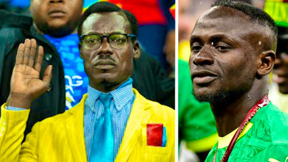 Two protagonists of the Africa Cup.
