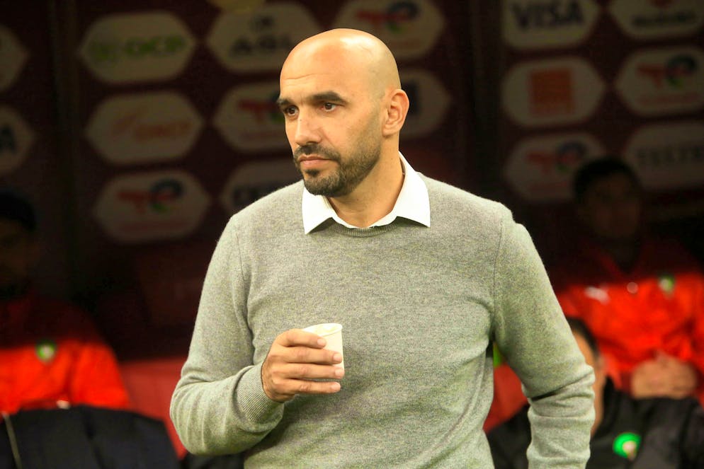 Morocco coach Walid Regragui.