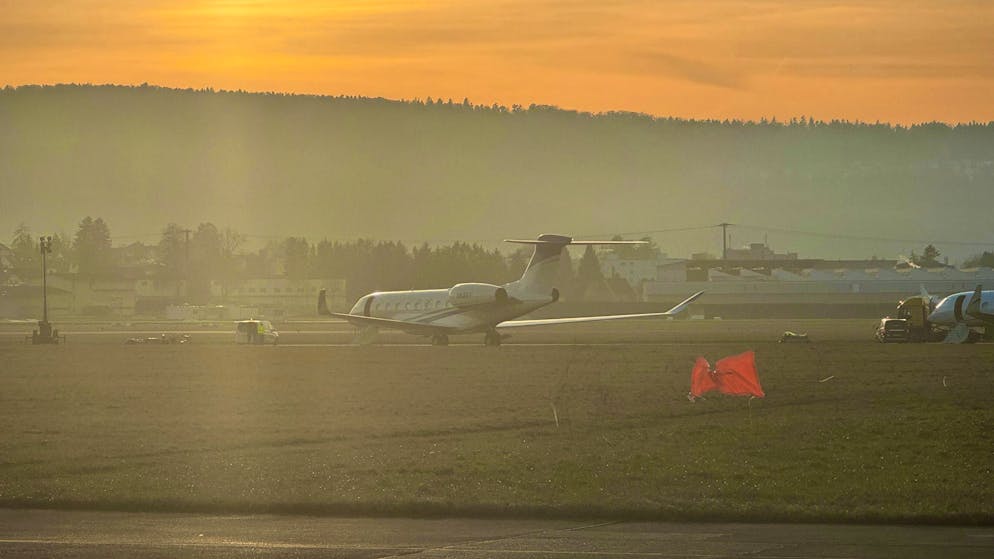 Dübendorf military airfield. The reason for this is the World Economic Forum currently taking place in Davos.