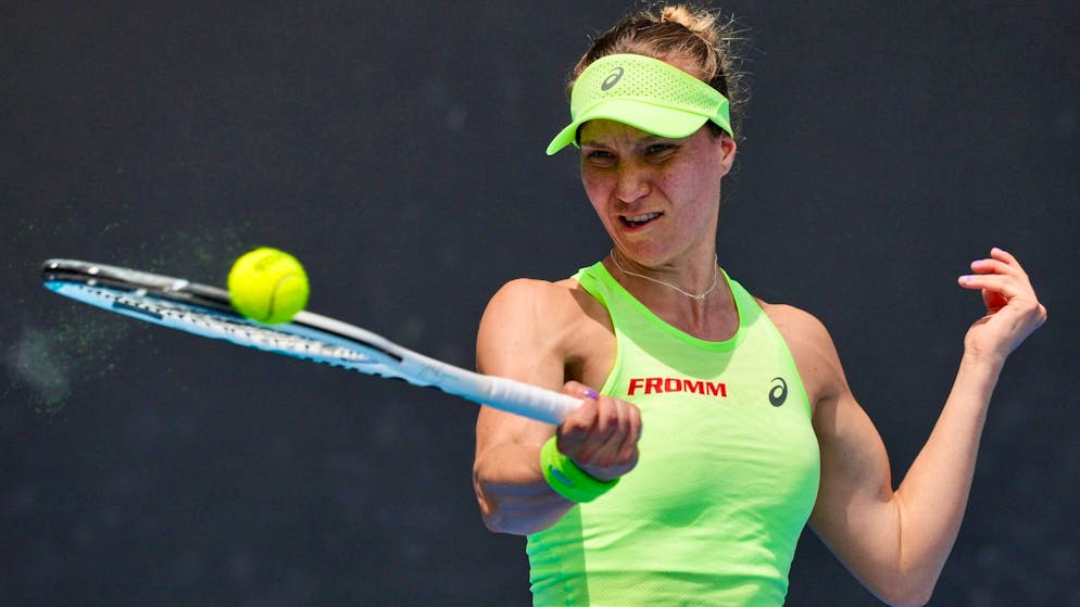 Viktorija Golubic s'est inclinée d'entrée à Melbourne