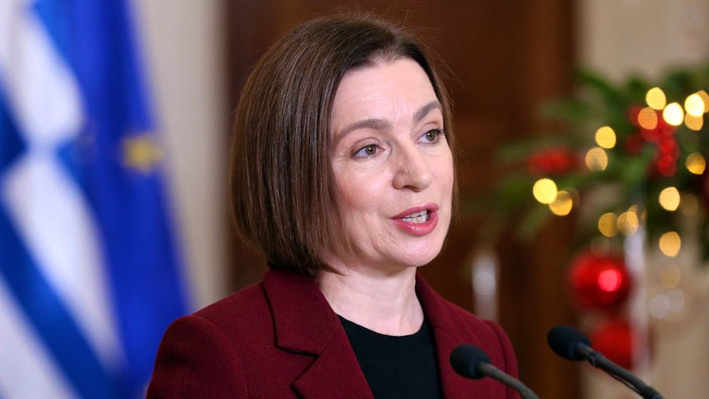 Moldaus Präsidentin Maia Sandu. (Archivbild)