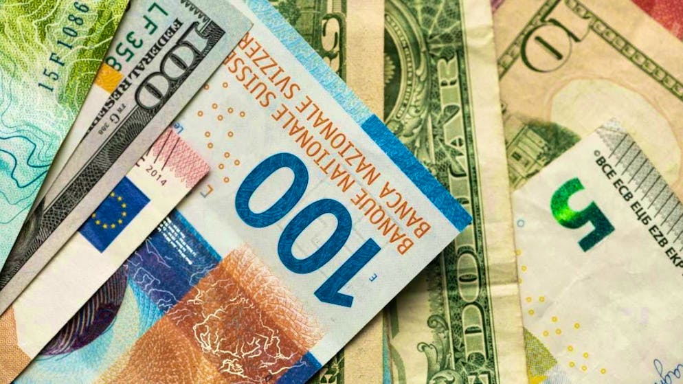 The Swiss franc is once again fulfilling its function as a safe haven. (archive picture)