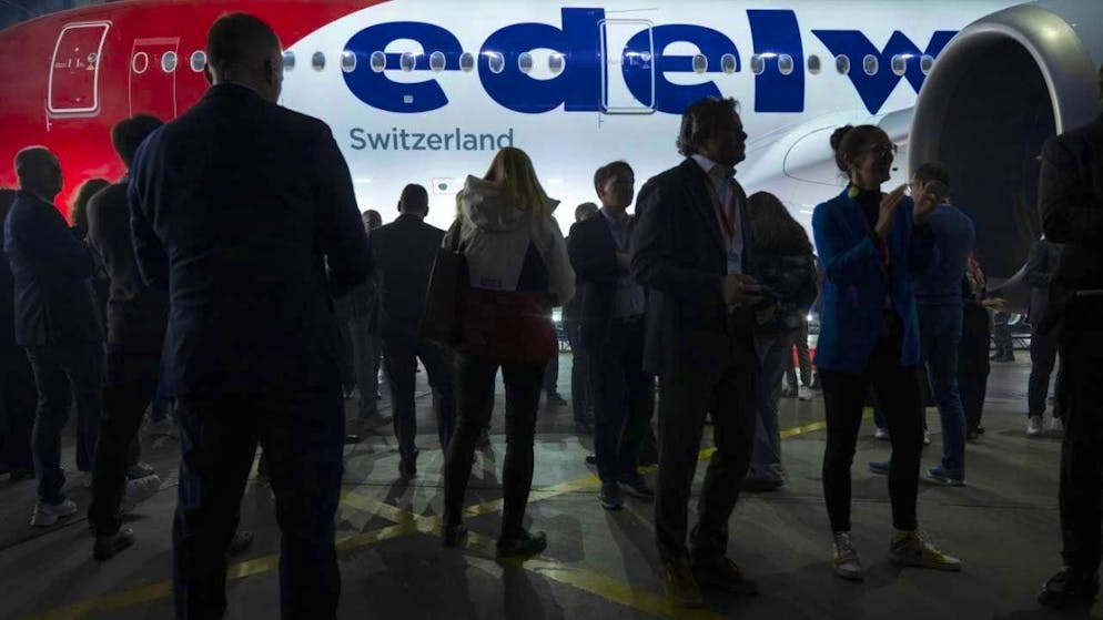 A total of 3.3 million people flew with the vacation airline Edelweiss last year. (archive picture)