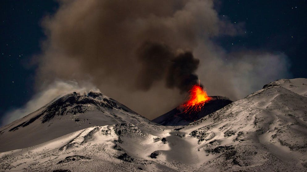 Sicilia. Famiglia svizzera salvata dopo essere rimasta bloccata sull'Etna per una bufera di neve