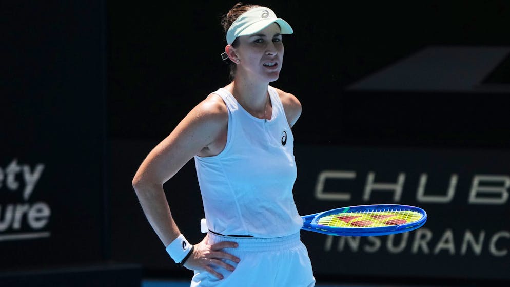 Australian Open. 6:0 after 26 minutes: Bencic gets the tournament off to a flying start