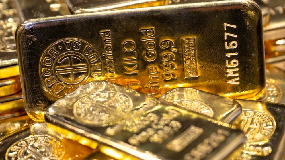 Due to the many global crises, the price of gold is constantly rising to new heights. (symbolic image)