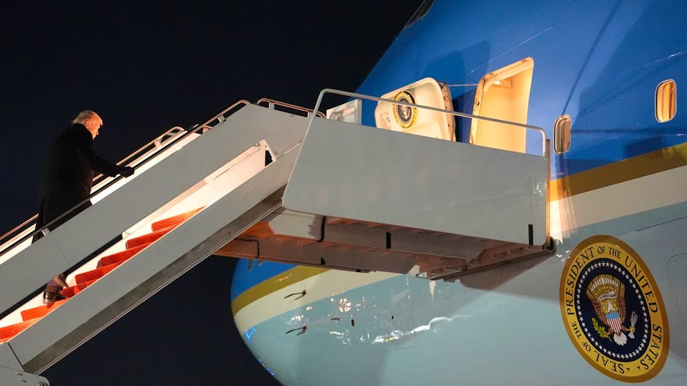 Donald Trump besucht auch für das WEF 2026 die Schweiz.