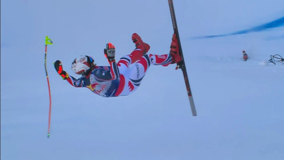 Zweites Kitzbühel-Training. Franzoni fährt auf der Streif erneut Bestzeit – Franzose Caillot stürzt schwer