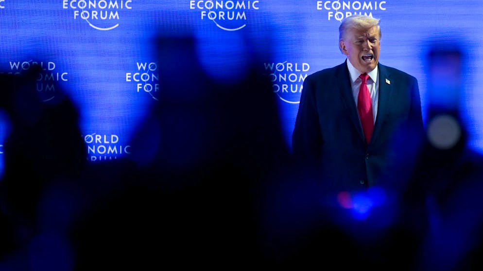 Criticism of Keller-Sutter. Trump lashes out at Switzerland in Davos - this is what he said