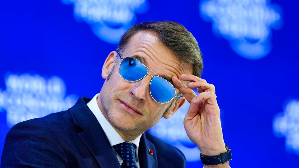 Cool or crazy?. Macron's sunglasses trigger hype for luxury model