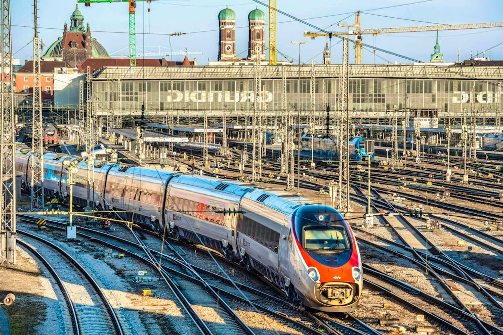 The Eurocity between Zurich and Munich is extremely popular, but also prone to disruption.