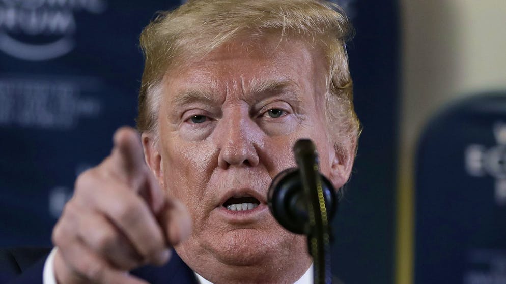 Millionen für WEF-Besuch. Hier lassen Trumps Beamte in der Schweiz am meisten Geld liegen